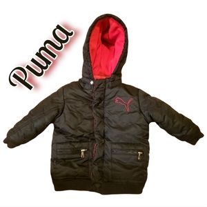 Vtg Puma Winter Lined Toddler/Infant Puffer Jacket